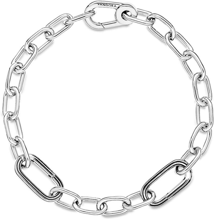 PANDORA Armband ME Link Chain für Damen aus 925er Silber silber