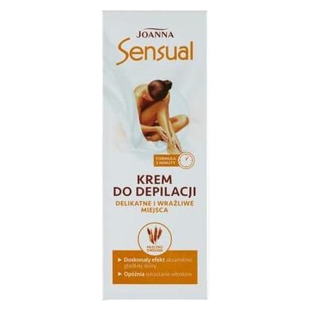 Joanna Sensual Cream For Hair Removal Of Sensitive Places Milk (1x, 100 g) (528057)