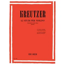 Studi per violino trascritti per viola, Fachbücher von Aldo Bennici