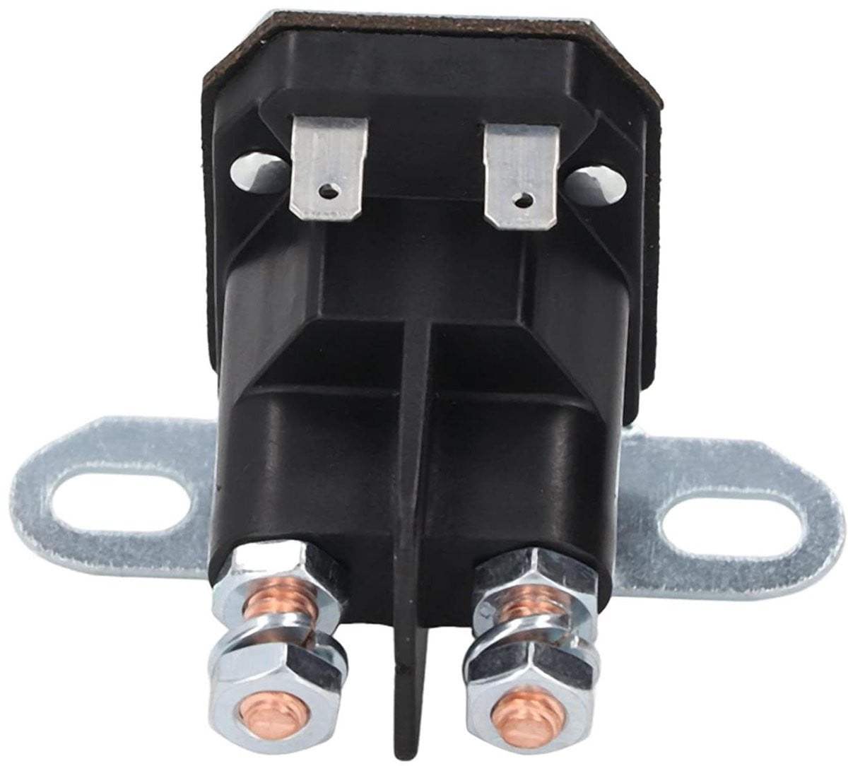 Starter Solenoid Startrelais voor Grasmaaier - DC 12V - Zilverkleurig
