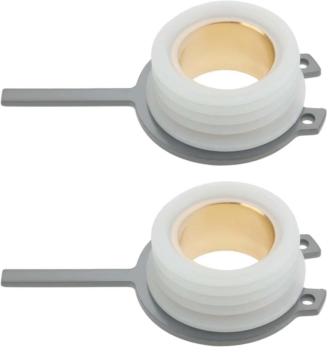 Oliepomp Worm Gear Kettingzaag Onderdeel - 2 stuks - Zwart
