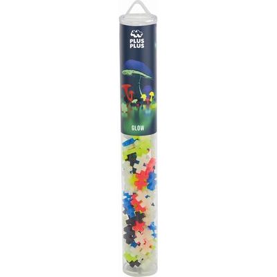Plus Plus - 100 Kreativ Bausteine Nachtleuchtend