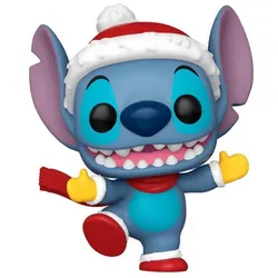 Funko Disney Stitch with Santa Hat