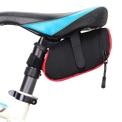 2 L Fahrrad-Sattel-Beutel Wasserdicht Hartschalenkoffer Langlebig Fahrradtasche 600D Polyester Tasche für das Rad Fahrradtasche Radsport Fahhrad