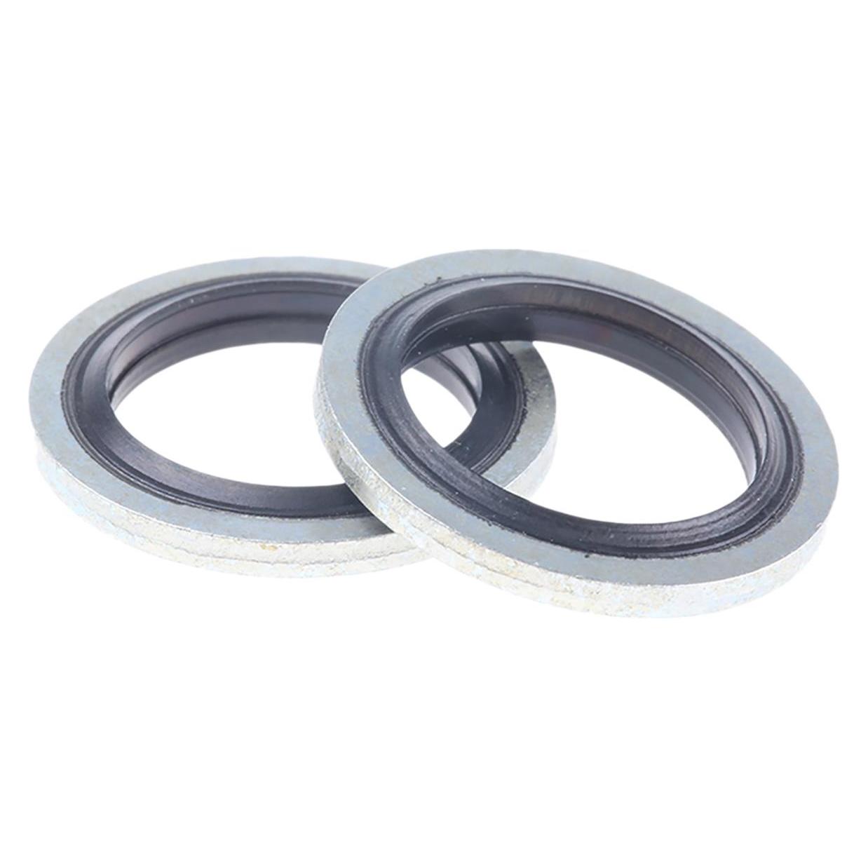 RS PRO Dichtungsring Nitrilkautschuk, Innen-Ø 12.7mm / Aussen-Ø 18mm, Stärke 1.5mm (689530)