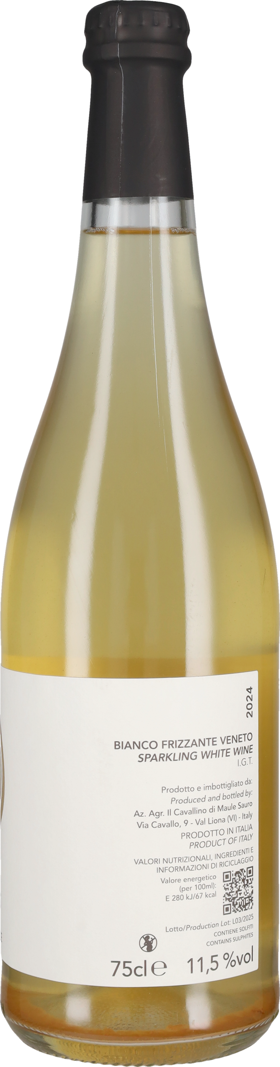 Semi-sparkling White 'Sgass' Sauro Maule 2025