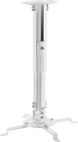 Reflecta Prometheus Beamer-Deckenhalterung Deckenhalter, Drehbar, Neigbar Boden-/Deckenabstand (max.): 580mm Weiß