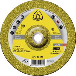 Klingspor A 24 EX 13446 Schruppscheibe gekröpft 180 mm 10 St. Metall