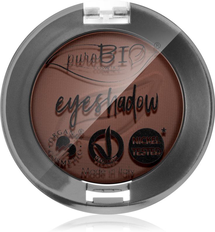 puroBIO Cosmetics Compact Eyeshadows eyeshadow shade 03 Brown 2,5 g