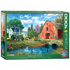 eurographics Puzzle - Die rote Scheune von Dominic Davison - 1000 Teile 301073