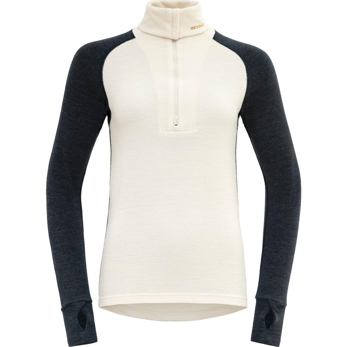 Devold of Norway Expedition Merino Silk Zip WMN offwhite/stone (000B-clothing) XL GO 158 244 A 000B XL