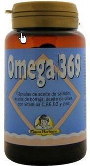 Artesania Agrícola Omega 369 Salmon+Borage+Olive 100 Per.
