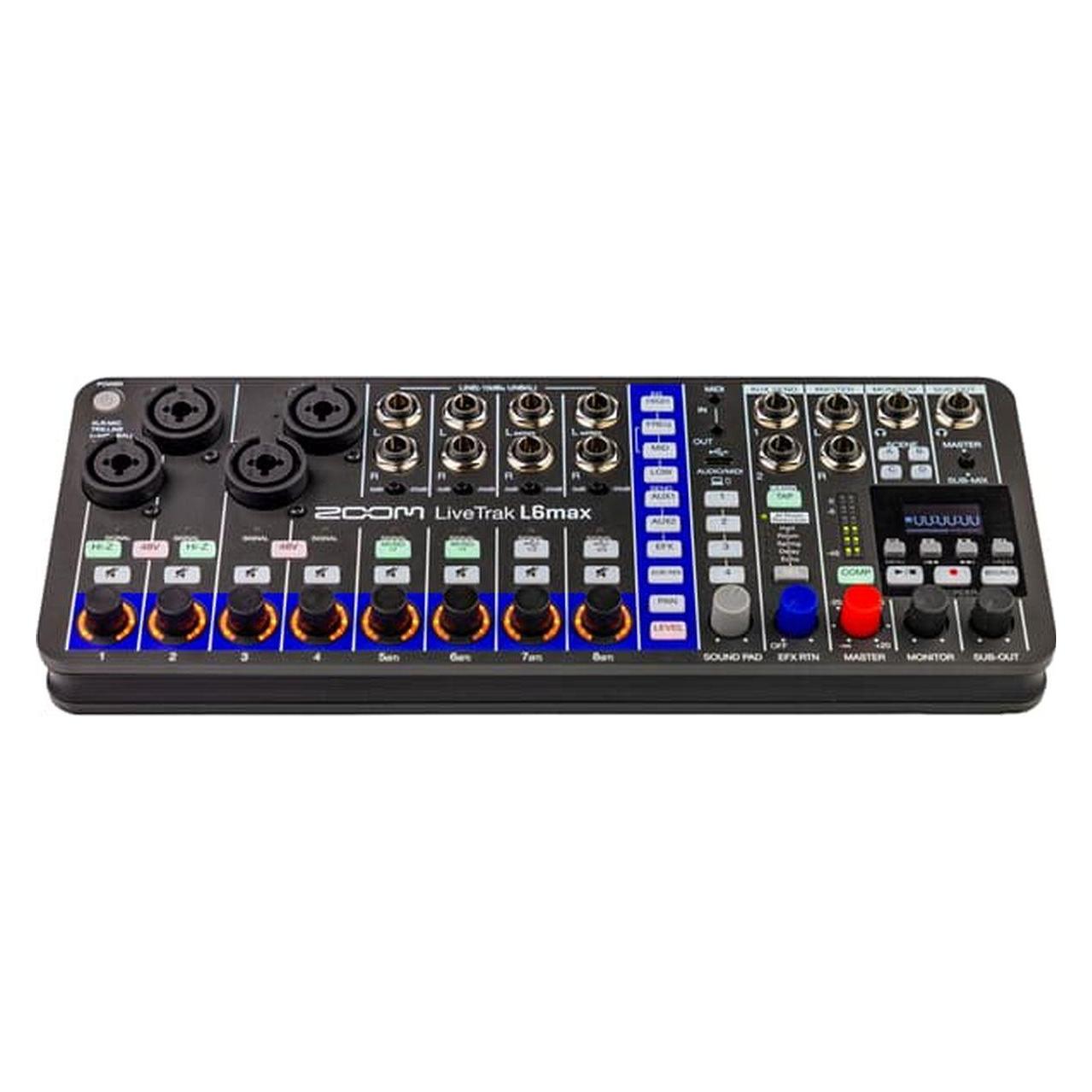 Zoom LiveTrak L6max (EMBARGO/EU) 12-Channel Mixer & Re. (L6max/230EU)