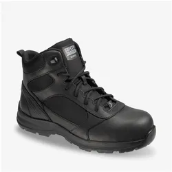 Safety Jogger, Sicherheitsschuhe, ST4500440 Mittelhoher leichter taktischer Allround-Stiefel schwarz (S3, 44)