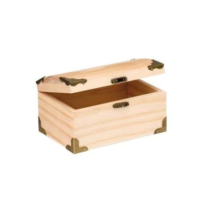 Schatztruhe mittel, Kiefer NZ 15x9,5x8cm