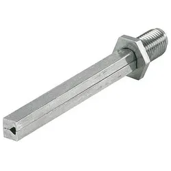 Hoppe VK FDW-Profilstift 4-KT.8x80mm Fe verz.geteilt M12x1,25