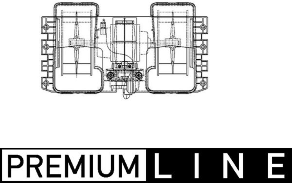 Innenraumgebläse MAHLE AB 38 000P