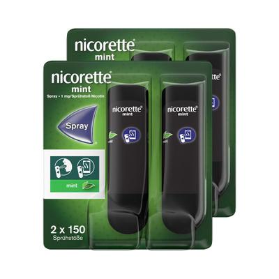 nicorette mint Spray mit Nikotin 2x 2 St 2x2