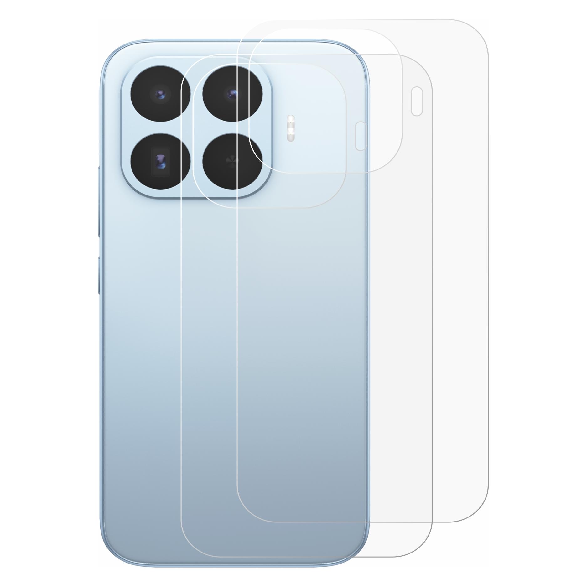 ScreenLeaf Schutzfolie für Xiaomi 17T (Rückseite) Displayschutz Display Schutz Folie Klar Transparent (2 Stk., Xiaomi 17) (6164408)