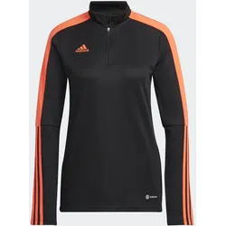 adidas TIRO TR TOP ESW Damen Fußball-/ Trainingsoberteil schwarz/orange - XS