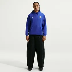 NIKE FC Chelsea London Sportswear Club City Edition Hoodie Herren 452 - bright blue/white L