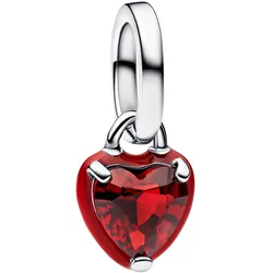 Pandora 793042C05 Anhänger Silber Rotes Chakra Herz