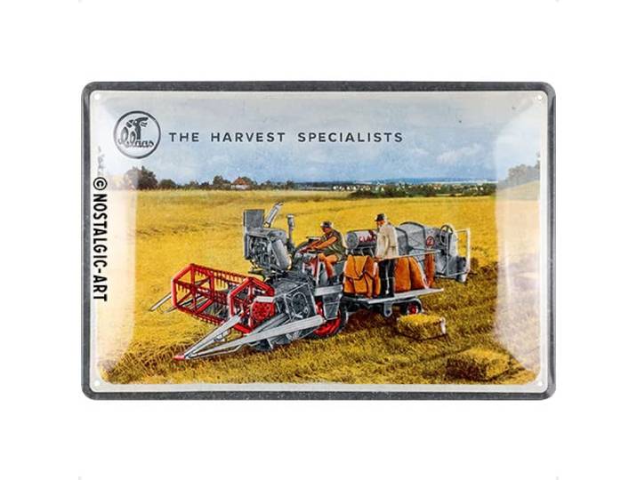 Nostalgic-Art Retro metalen bord, 20 x 30 cm, Claas – Specialists