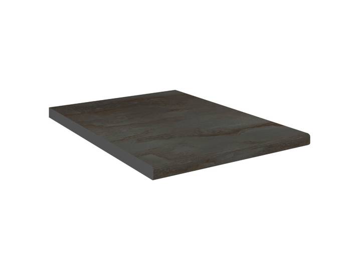 Mid.you Arbeitsplatte Steinoptik, Anthrazit, 60x2.8x60 cm, Küchen, Küchenmöbel, Küchenschränke, Küchenarbeitsplatten