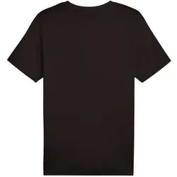 Puma, Herren, Sportshirt, Grafik-T-Shirt mit mehreren Katzen-Logos in Bla (L), Blau