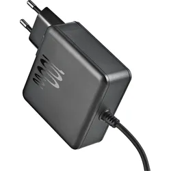 NGS GAN 65W-C (65 W, 1 Port), USB Ladegerät, Schwarz