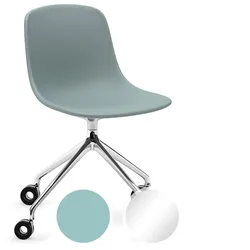 infiniti »PURE LOOP MONO« Swivel mit Rollen Designer-Stuhl  – erhältlich in 42 Ausführungen