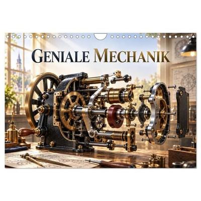 Geniale Mechanik (Wandkalender 2027 DIN A4 quer), CALVENDO Monatskalender