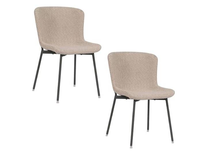 Housecraft living Maryan Esszimmerstuhl Off White/Gebrochenes Weiß - 2 er Set