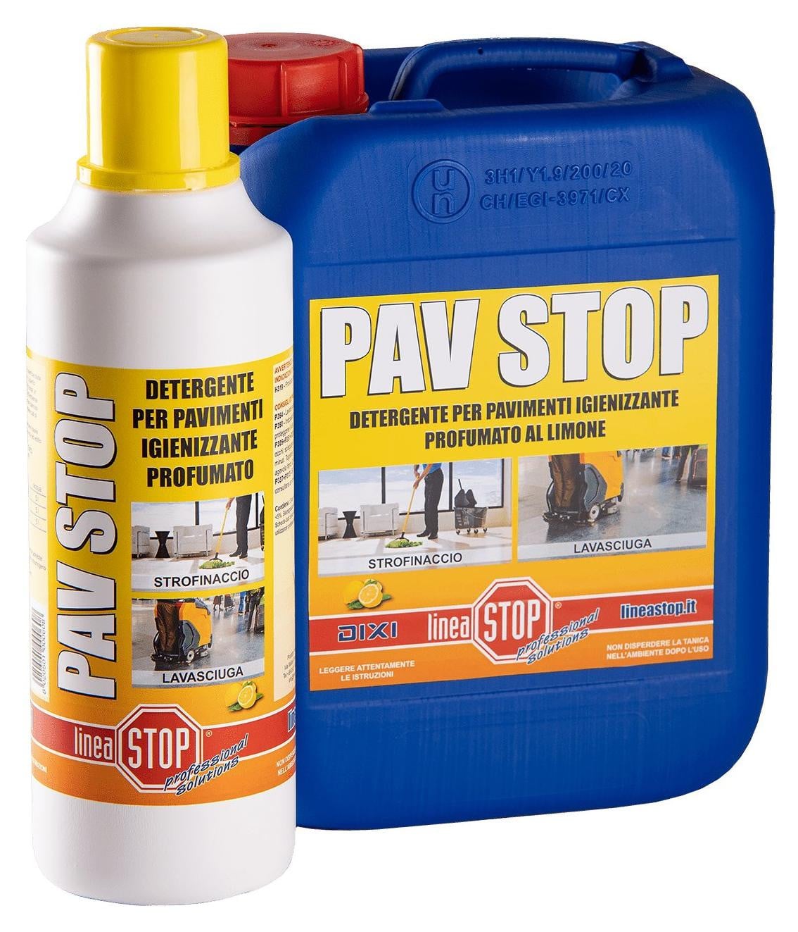 DIXI PAV STOP Geurige vloerreiniger, 1 liter
