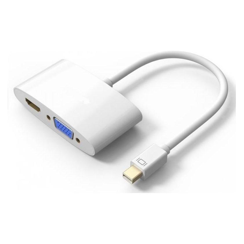 PremiumCord adaptér Mini DisplayPort - HDMI + VGA (KPORTADM08)