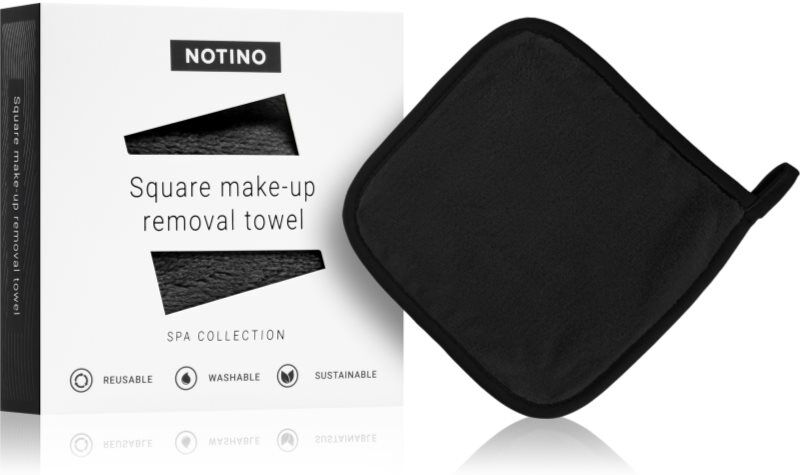 Notino Spa Collection Square Makeup Removing Towel makeup removal cloth shade 1 pc