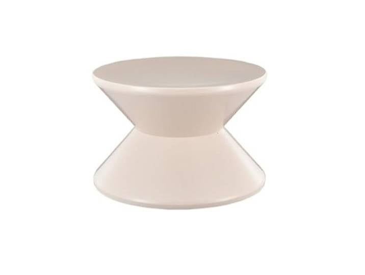 XXAD553TY Der runde Kunststoffhocker kann auch als Sofakantentisch verwendet Werden Kleiderschrank(Weiß)