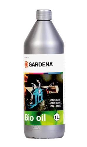 GARDENA 06006-20 Bio-Kettenöl, 1 l Bio-Kettenöl