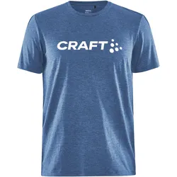 Craft, Herren, Sportshirt, Community Logo SS Tee M (XS), Blau