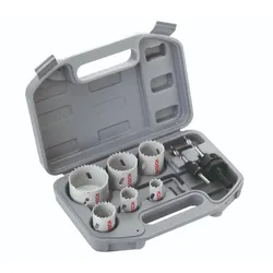 Bosch HSS Bi-Metall-Lochsägen für Elektriker,20–68 mm, 9-teiliges Set - 2608580868