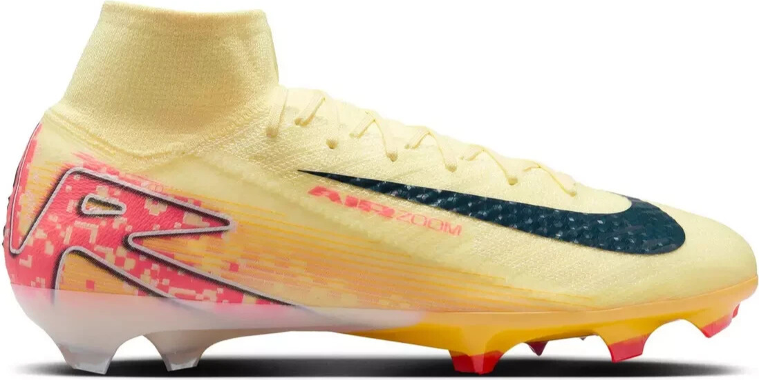 Nike Zoom Mercurial Superfly 10 ELITE Kylian Mbappe FG High Laser Orange - 47