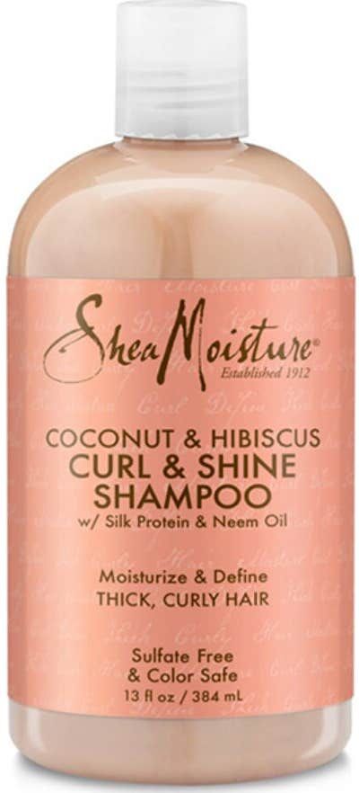 Shea Moisture Coconut & Hibiscus Curl & Shine Shampoo 384ml