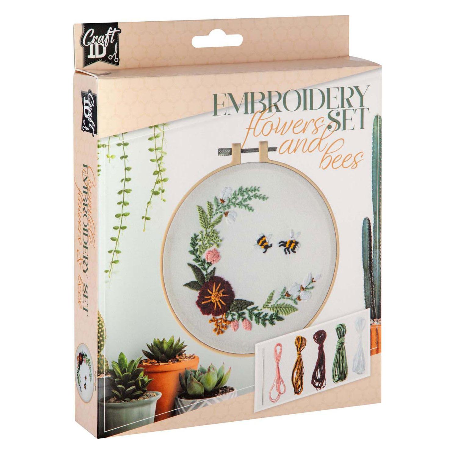Grafix Stickset Blumen & Bienen (58585878)