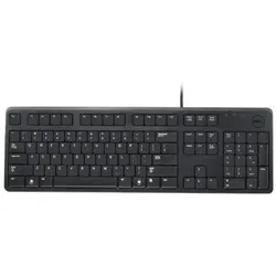 Dell Kb-212-B (Eng. Int., Kabelgebunden), Tastatur, Schwarz