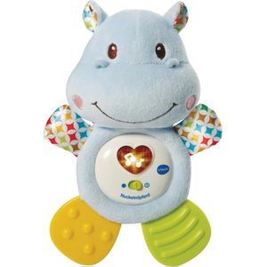 vtech Kuscheltier Nuckelnilpferd 502504, Nilpferd, mit Musik & Licht, ab 0 Jahre, 16 cm