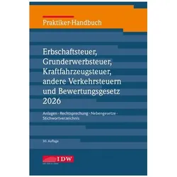 Praktiker-HandbuchErbschaftsteuer2026, Fachbücher von Michael Roscher