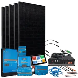 Offgridtec® HomePremium S USV Solaranlage 2250Wp 3,5kWh LiFePo4... - 0% MwST. (Angebot gemäß §12 USt Gesetz.)