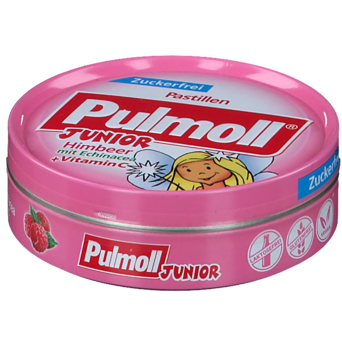 Pulmoll Junior Himbeere m.Echinacea+Vit.C zf Bon. 50 g Bonbons