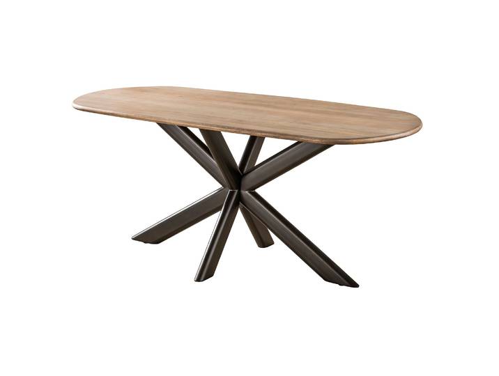 Clemento Cliff Esstisch ovales Rohr