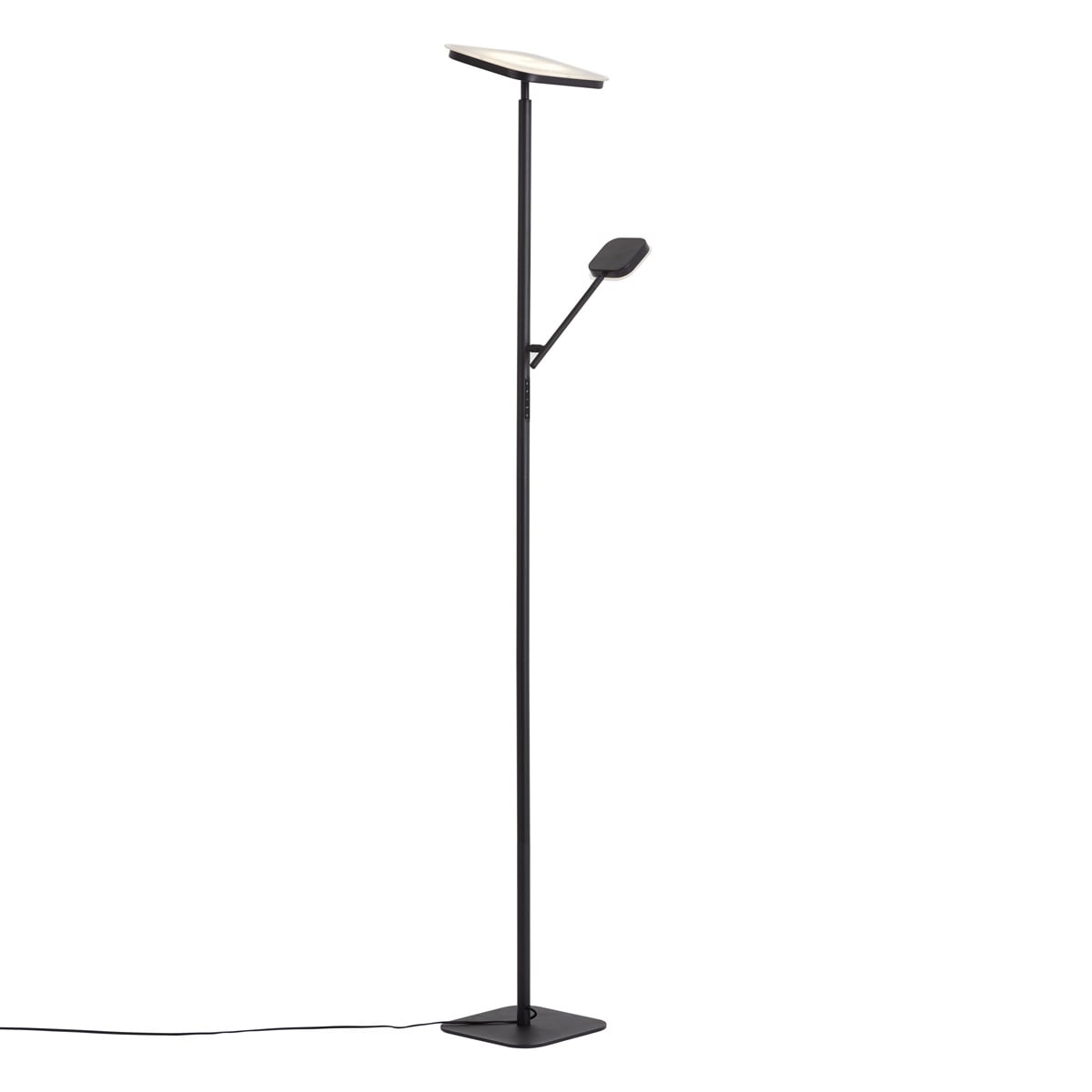 Qazqa LED Vloerlamp voor lezen en taken